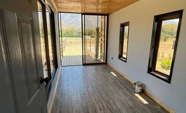 SE ARRIENDA PARCELA CON CASA, CON VISTA A CERRO LA CAMPANA