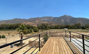 SE ARRIENDA PARCELA CON CASA, CON VISTA A CERRO LA CAMPANA