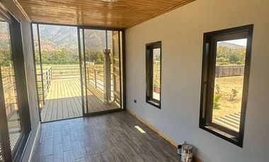 SE ARRIENDA PARCELA CON CASA, CON VISTA A CERRO LA CAMPANA