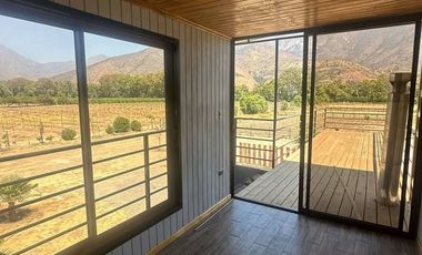 SE ARRIENDA PARCELA CON CASA, CON VISTA A CERRO LA CAMPANA