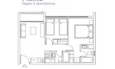 ARRIENDO  DEPTO NUEVOS 2D2B, LA FLORIDA