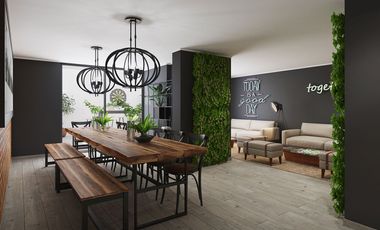 DEPTOS NUEVOS 1D1B, SANTIAGO, BONO PIE 15%