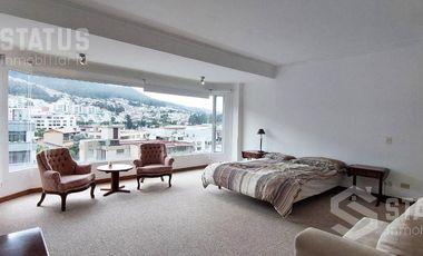 Rento departamento amoblado de 304 m² con hermosa vista, sector El Bosque - $1.200