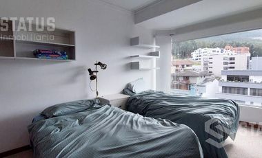 Rento departamento amoblado de 304 m² con hermosa vista, sector El Bosque - $1.200