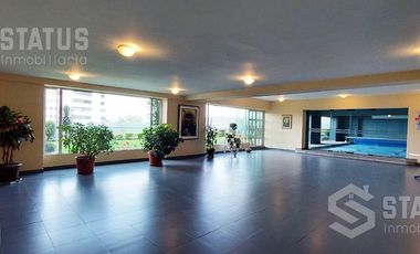 Rento departamento amoblado de 304 m² con hermosa vista, sector El Bosque - $1.200