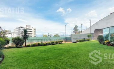 Rento departamento amoblado de 304 m² con hermosa vista, sector El Bosque - $1.200