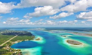 Terreno en venta de 96 hectáreas sobre carretera federal en Bacalar, ideal para desarrollo habitacional o turístico