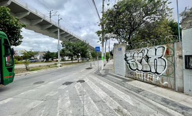 Terreno comercial en esquina en renta sobre Av. Juan Pablo II Zapopan