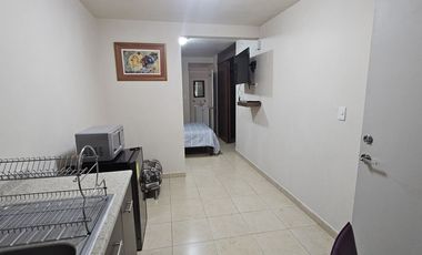Departamento 1 recamara amueblado con todos los servicios en Coyoacan