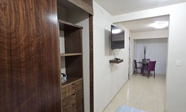 Departamento 1 recamara amueblado con todos los servicios en Coyoacan