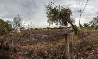 Terreno a unos metros de carretera a Chapala