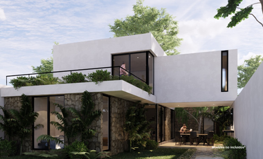 Preventa al norte de Mérida, con habitacion en planta baja