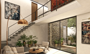 Preventa al norte de Mérida, con habitacion en planta baja