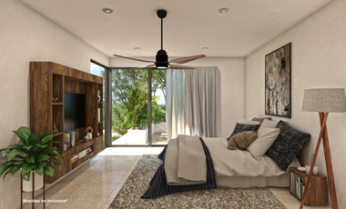 Preventa al norte de Mérida, con habitacion en planta baja