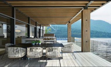 Residencia a estrenar con vista y acceso directo al lago en Valle de Bravo