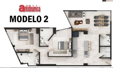 Departamento en Pre-Venta, Nuevo ubicado en San Lucas Tepetlacalco Cod. DV1173