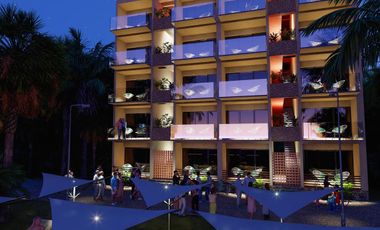 EN VENTA ESTUDIO EN MAHAHUAL CON ROOFTOP Y ALBERCA INFINITY