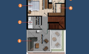 Townhouse de 3 recámaras en VENTA en Temozón Norte, Mérida