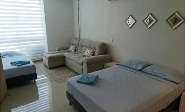 SE VENDE APARTAMENTO AMOBLADO EN PLAYA SALGUERO, SANTA MARTA