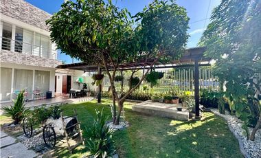 FASCINANTE Y CÓMODA CASA DE PLAYA EN VENTA A 200 metros del Mar.Tubara