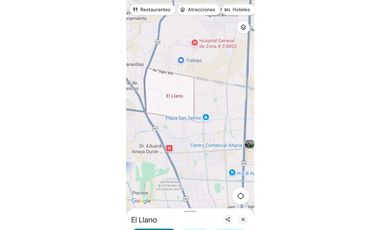 VENTA Terreno El Llano Norte Aguascalientes