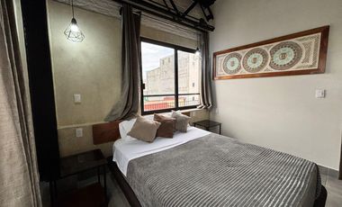 Departamento amueblado en renta, Roma Norte, Sin Aval, CDMX