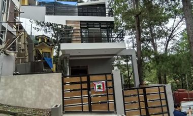 BAGUIO MODERN HOUSE and LOT with View and Pine Trees
