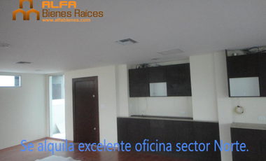 Se alquila excelente oficina 400m2 Sector Norte de Guayaquil