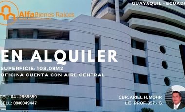 OFICINA EN ALQUILER 108,09M2 TORRES DEL NORTE