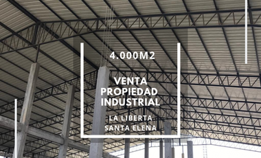 Venta bodega industrial 4000m2 La Libertad.