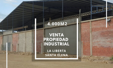 Venta bodega industrial 4000m2 La Libertad.