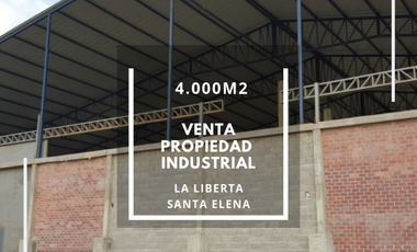 Venta bodega industrial 4000m2 La Libertad.