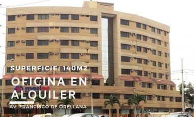 OFICINAS EN ALQUILER 140 M2 - Av. Francisco de Orellana