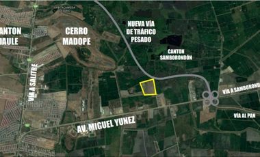 TERRENO INDUSTRIAL EN VENTA 60.000M2 - Vía a Samborondon