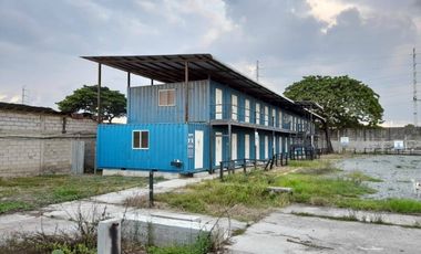 EN ALQUILER TERRENO 3000M2 - CEMENTADO- SUR DE GUAYAQUIL