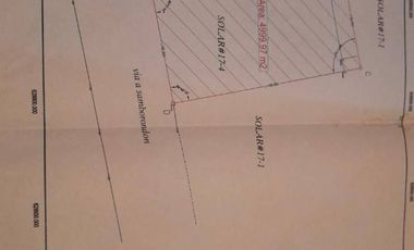 EN VENTA/ALQUILER TERRENO COMERCIAL DE 5000M2 - KM 15 VÍA A SAMBORONDON