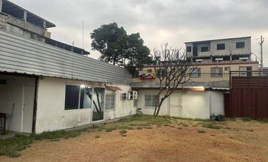 Terreno rellenado en alquiler 1261m² con oficinas 68m² - Vía a Daule 