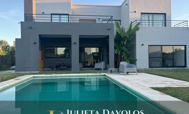 Casa en venta/Alquiler vista a laguna. Barrio el Canton, Norte.