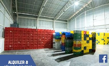 Se alquila Bodega con Cámaras de frio- 1.551m2 útiles  - Norte de Quito
