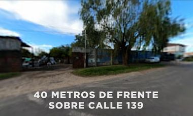Galpón en  139 entre 39 y 40