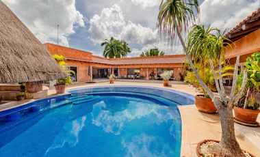 Casa en venta de una sola planta en Temozón
