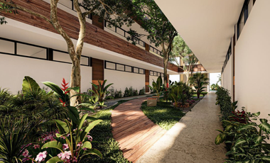 Departamento en venta en Dzityá con amenidades