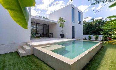 Casa en renta de una planta en el Yucatán Country Club