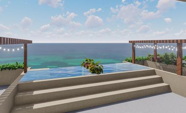 Departamento en VENTA EN MAHAHUAL VISTA AL MAR DE 1 RECAMARA BEACH FRONT