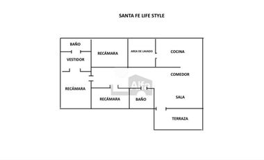 Departamento en renta en Colinas de Santa Fe, Xochitepec, Morelos