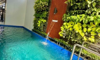 Swimming Pool 3 Storey House&Lot for sale in Greenwoods Pasig City near Cainta