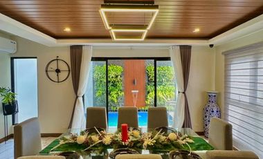 Swimming Pool 3 Storey House&Lot for sale in Greenwoods Pasig City near Cainta