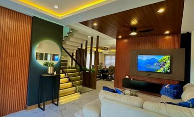 Swimming Pool 3 Storey House&Lot for sale in Greenwoods Pasig City near Cainta
