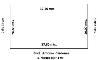 Terreno en renta en Miravalle, Saltillo, Coahuila de Zaragoza