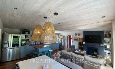 Cómoda y acogedora casa en refugio cordillerano, Fundo La Leona.